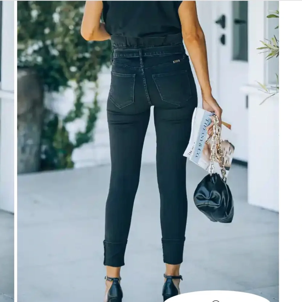 Vici black paper bag jeans - Picture 3 of 6